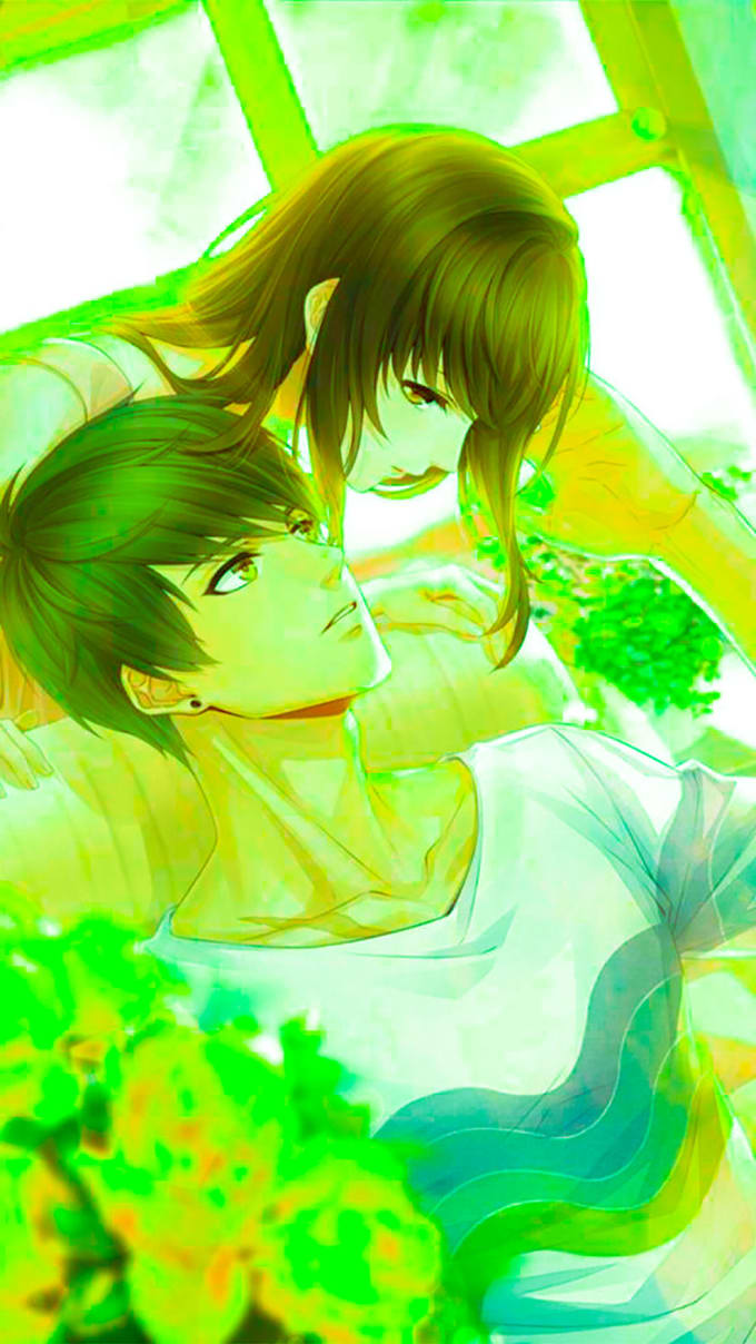 Draw you anime couple art portrait by Manaqoola | Fiverr