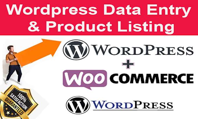 do professional wordpress data entry and woocommerce product listing