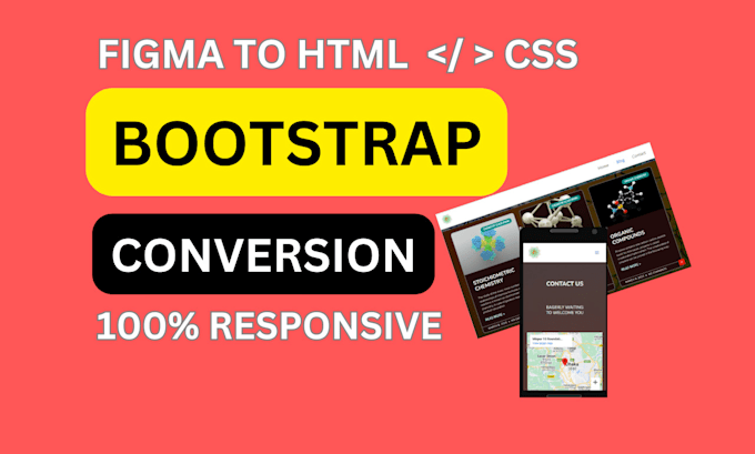 Convert your figma,psd,pdf,xd,jpeg designs to responsive bootstrap ...