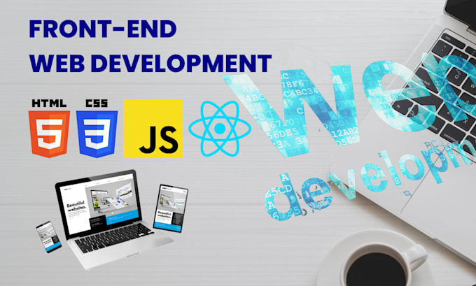 Build responsive websites using html css js and react by Hireavisek ...