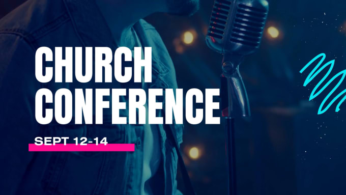 make christian video content, church event promo video, etc