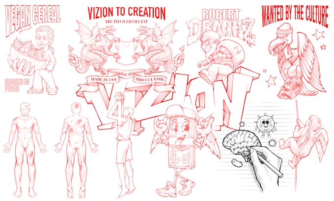 draw anything sketch and line art start from 5 bucks