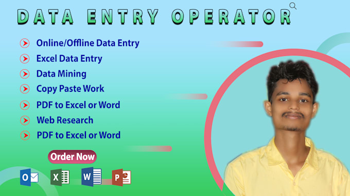 Do copy paste work, excel data entry work for you by Debashismondal ...