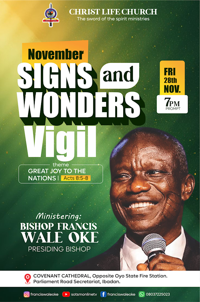 design excellent church flyers in 24hrs
