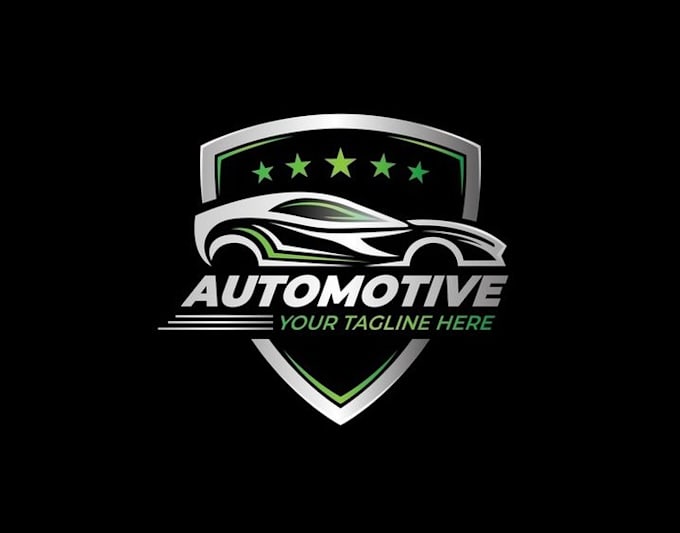 design a unique racing or automotive logo