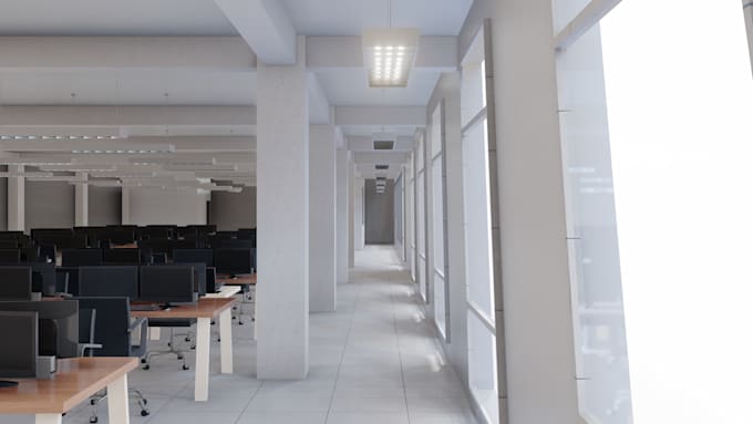 be your architect to provide interior architectural 3d rendering