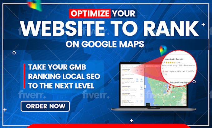 optimize your website to rank on google maps