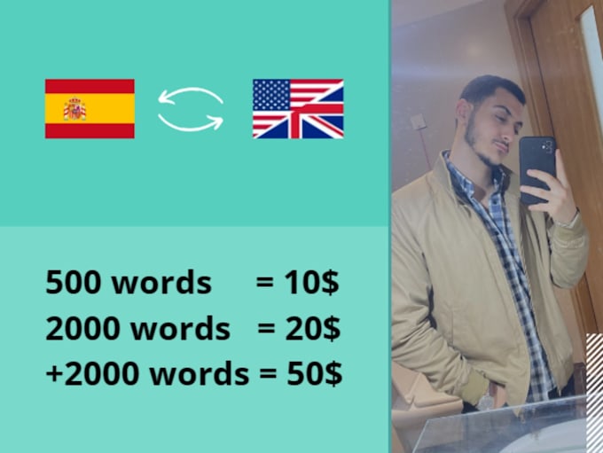 Professionaly translate from english to spanish by Yazidih Fiverr