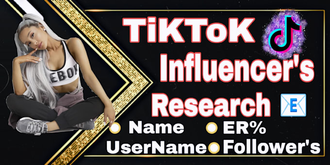 find tiktok instagram influencers email contact list for influencer marketing