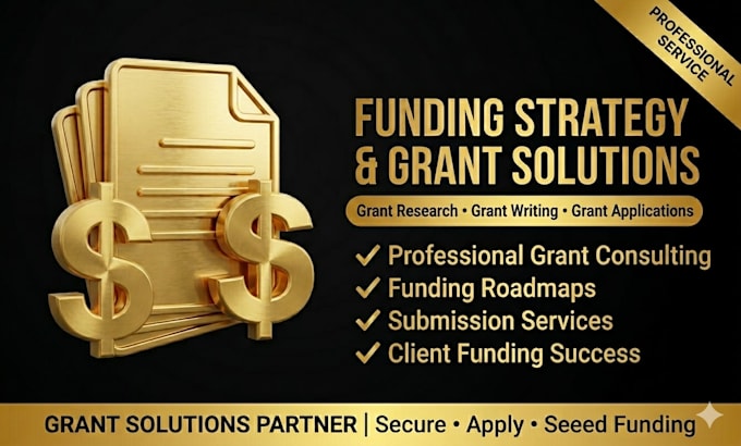 do grant writing, rfp, grant finder and applications