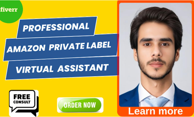 be your professional amazon private label virtual assistant, PPC expert