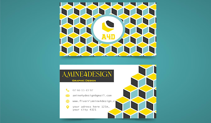 create modern luxury professionel business card design