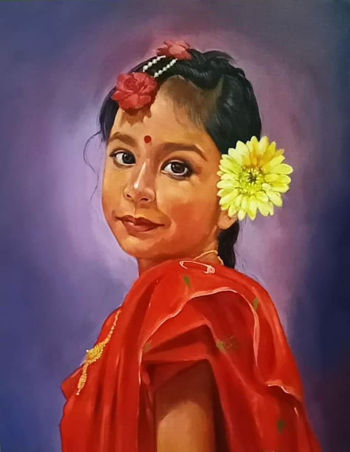 do custom acrylic portrait painting for home decor, gifts, and more