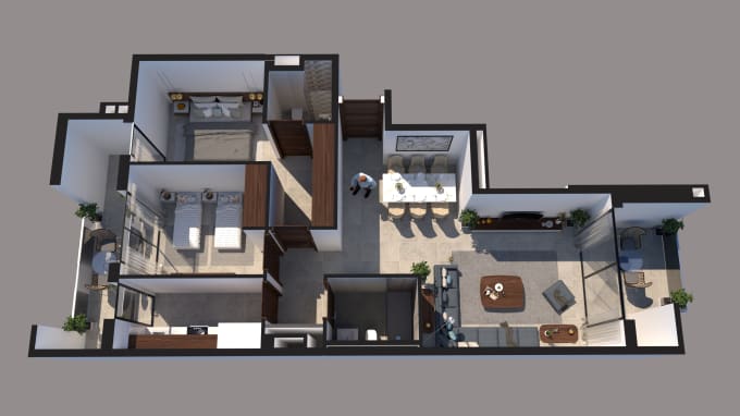 How 2D and 3D Floor Plan Redrawing Create an Impact on Real Estate Businesses
