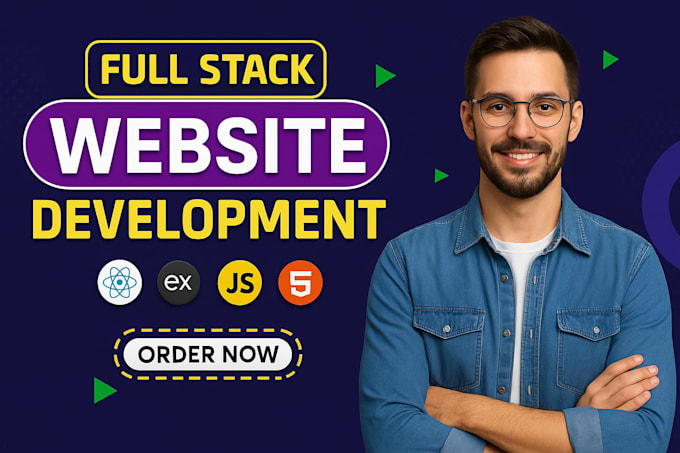 build rebuild website, custom website, frontend as a full stack developer
