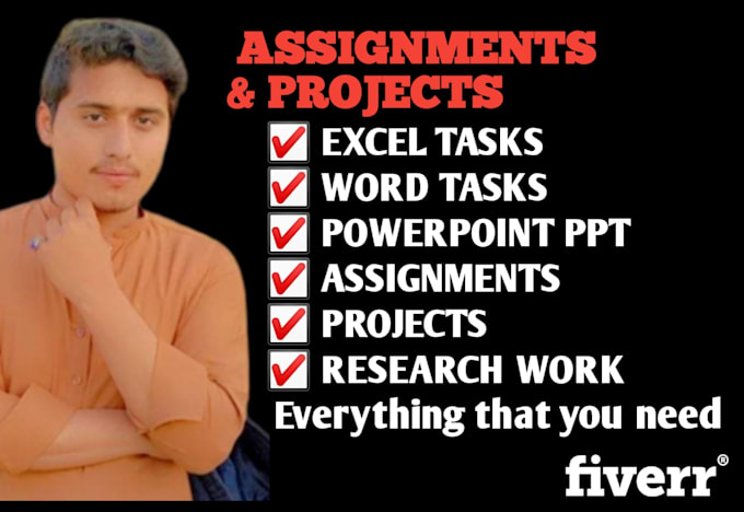 do urgently ms excel ms word projects and powerpoint presentations