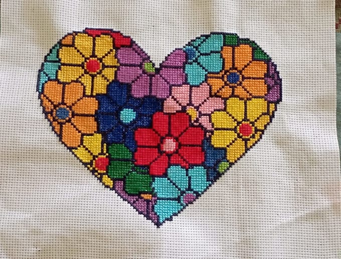 do custom cross stitch designs for you