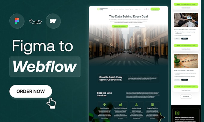 do webflow website design and figma to webflow conversion