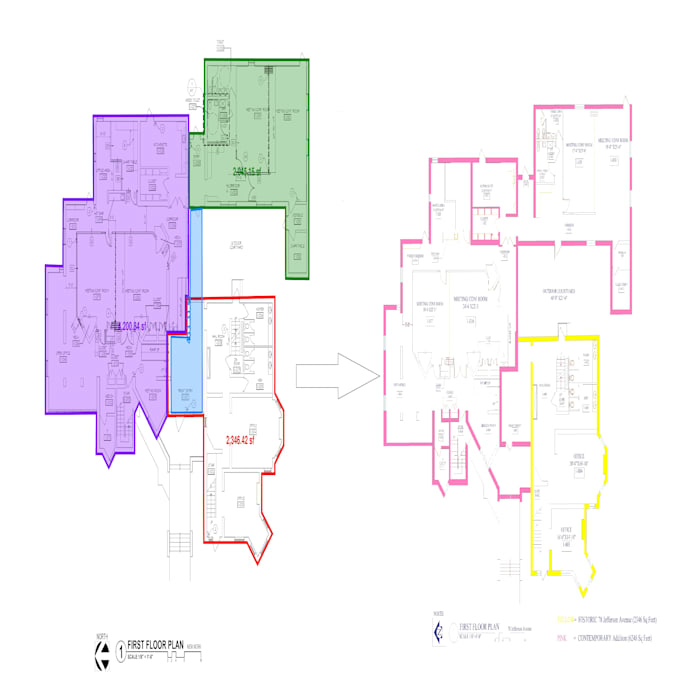 floor plans with measurements from PDF, images blueprints