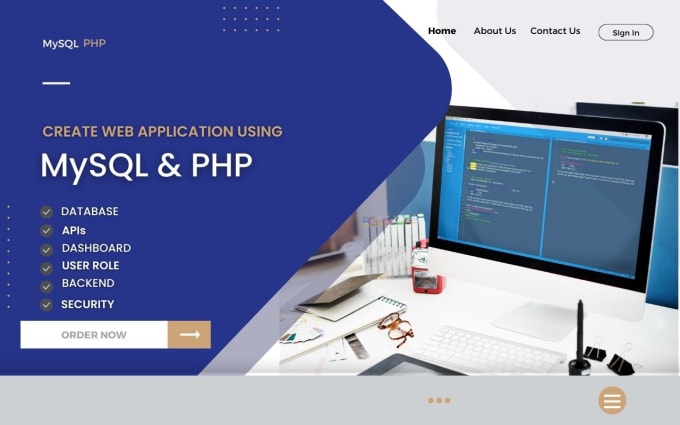 Develop your website in php core and laravel, mysql web application by ...