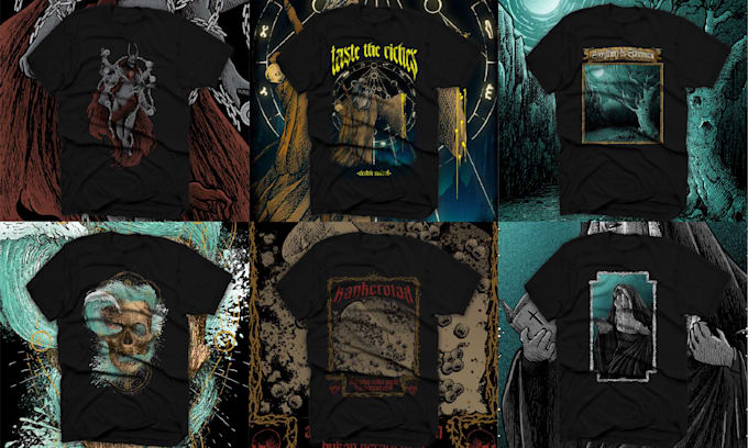 Custom Dark to Light Band Shirt main image 0