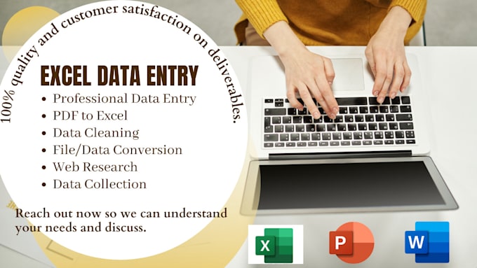 do excel data entry, copy paste, web research, PDF to excel and data cleaning