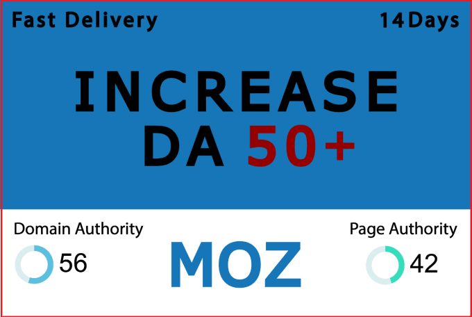 increase moz da domain authority 60 plus