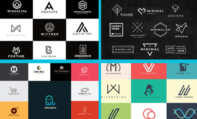 Create modern minimalist logo design business and luxury design by ...