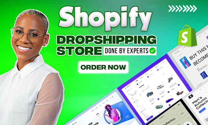 Best Deals! I will build automated shopify dropshipping store shopify website shopify store design  for $90