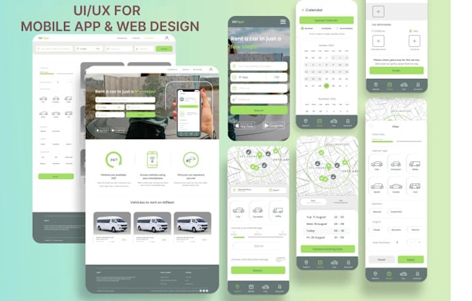 Do ui ux design, website design, mobile app design by Ahm__sam__1 | Fiverr