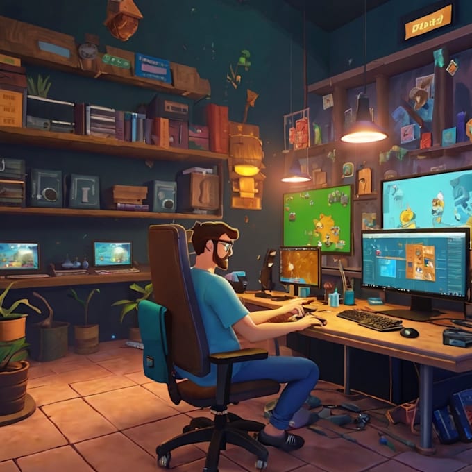 be your unity game developer, reskin unity game, reskin UI, bugs fix