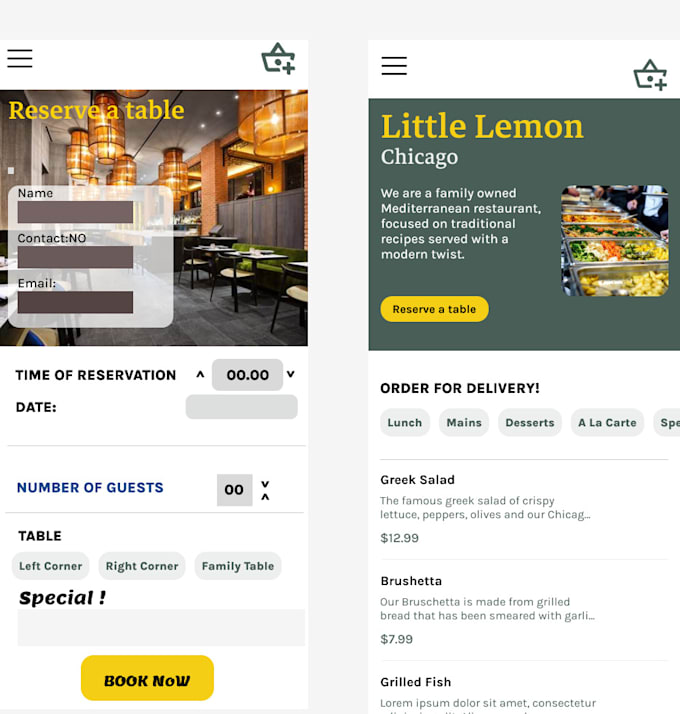 Ux ui design in figma prototyping and wireframes by Adnan_arman | Fiverr