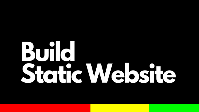 build static website, professional, responsive with SEO