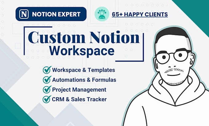 build custom notion workspace, template, and automation