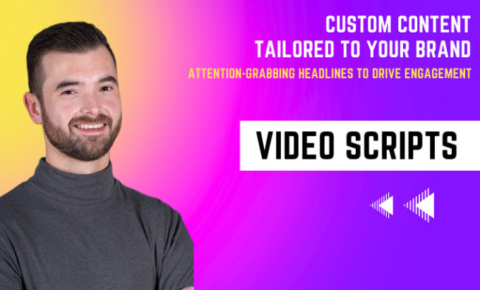 Craft captivating video scripts by Stevenssales  Fiverr