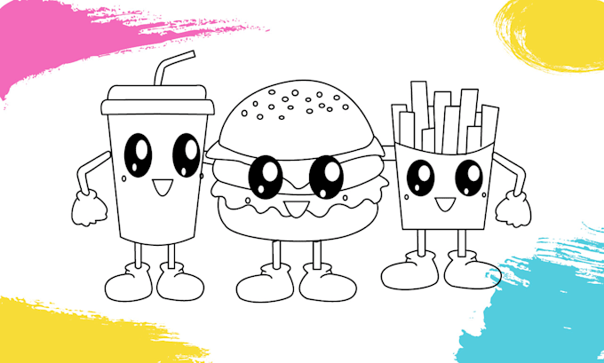 create custom coloring book pages