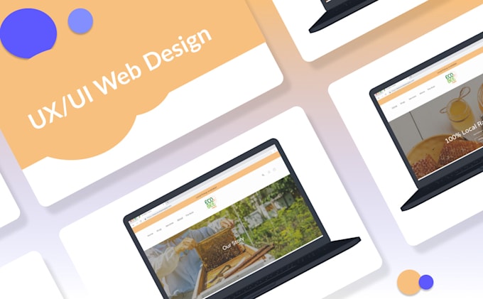 Design website homepage ux and ui in figma by Danielaachacon | Fiverr