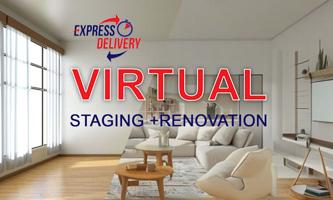 virtual staging, virtual furniture, virtual renovation