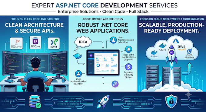 build high performance asp net web apps using clean architecture