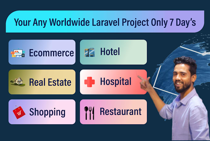 Do any laravel project complete within 7 days by Navieasoftltd | Fiverr