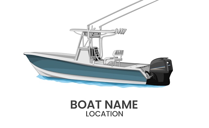 draw your boat into ilustration in 24 hours