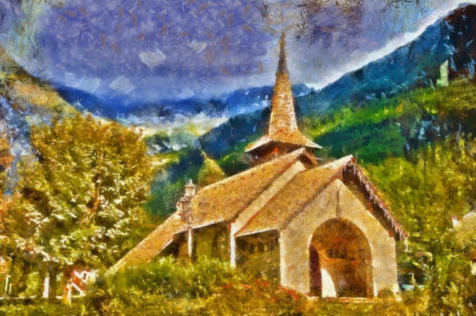 Convert Your Photos Into Oil Or Watercolor Painting By Tasos250