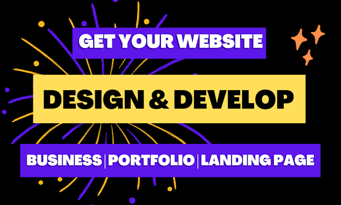 create a website for you, your business, or your portfolio