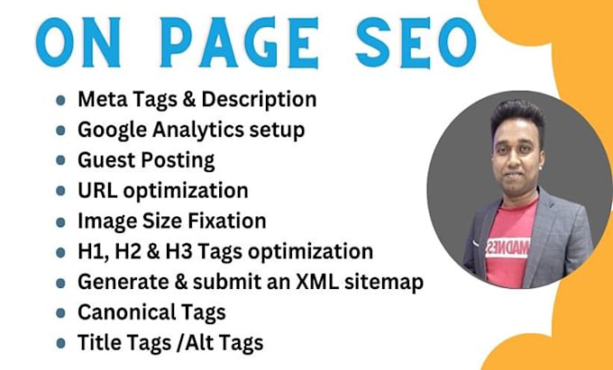do on page SEO optimization for wordpress website