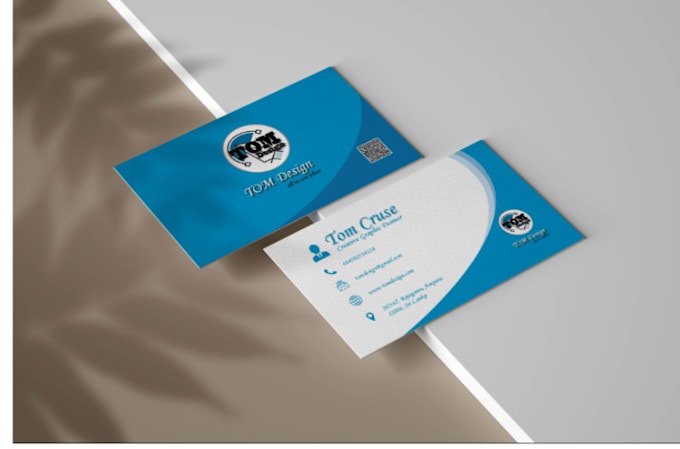 Professional business card design with qr code scan by Housnilife | Fiverr