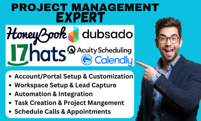 Setup honeybook 17hats dubsado acuity scheduling calendly appointment