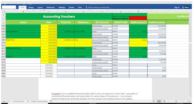 be your quickbooks virtual assistant ,account,finance
