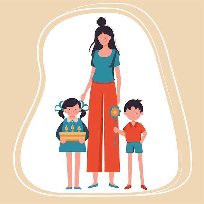 design flat vector illustrations