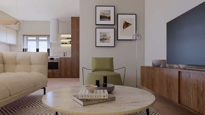 create 3d visualization of your interior