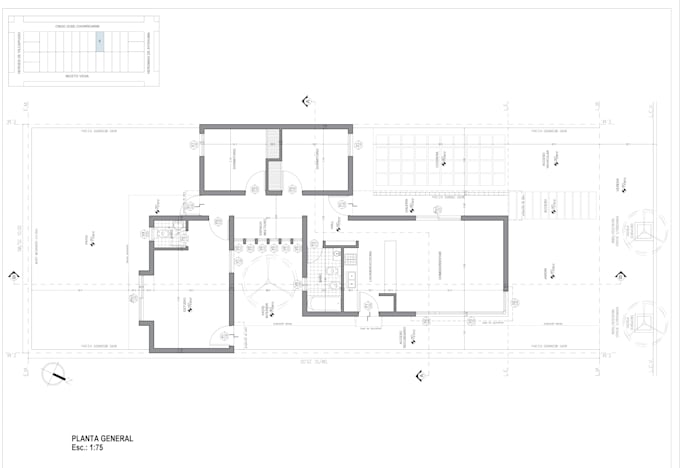 dibujos arquitectónicos 2d en autocad